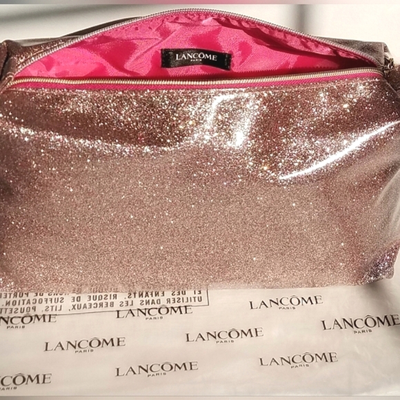 Lancôme Metallic Zip Top Cosmetic Bag ⭐⭐⭐HOST PICK! - Picture 7 of 10